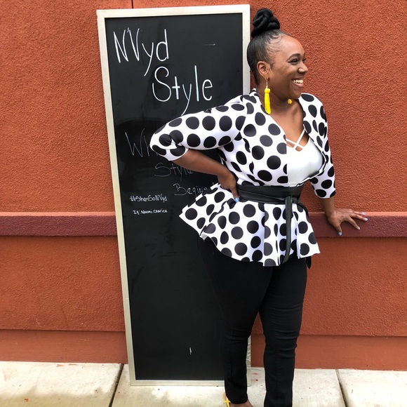 Peplum Blazer - Picture 1 of 4